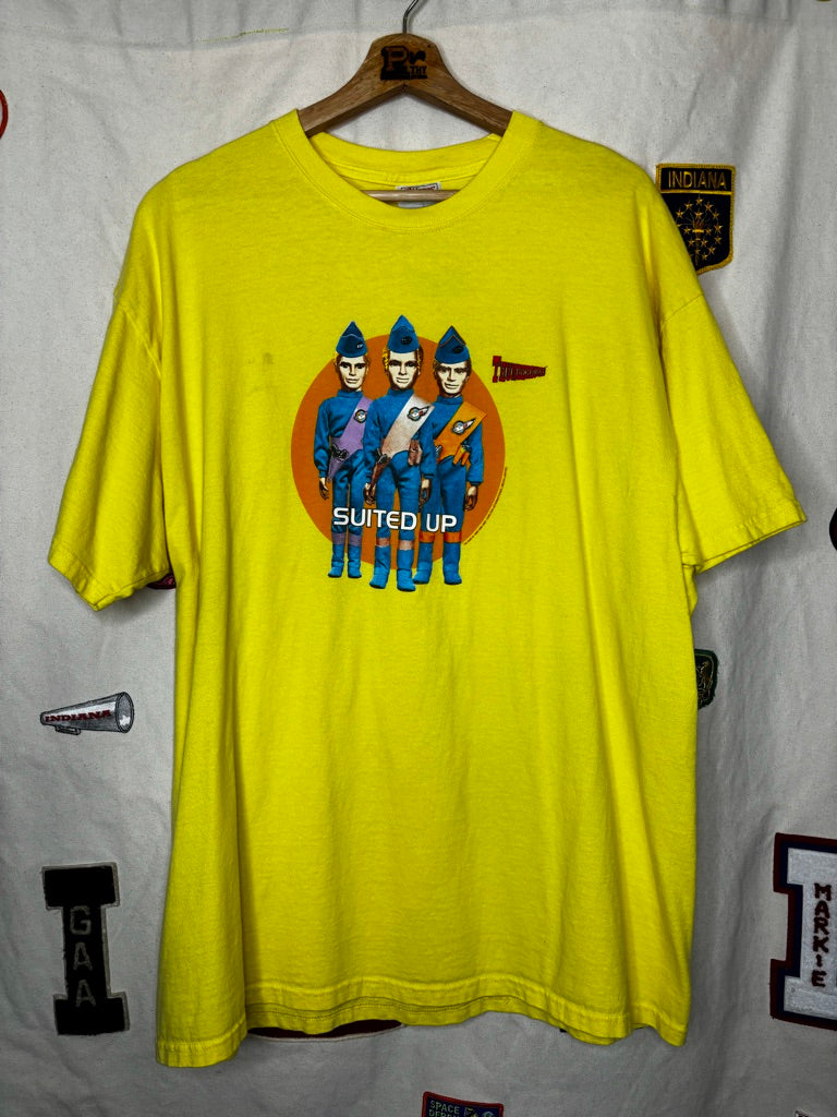 Vintage Thunderbirds TV Show Shirt: XL