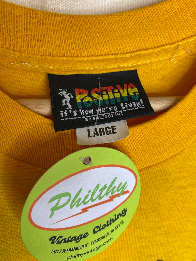 Vintage Bob Marley Who Feels It Rasta Music T-Shirt: L