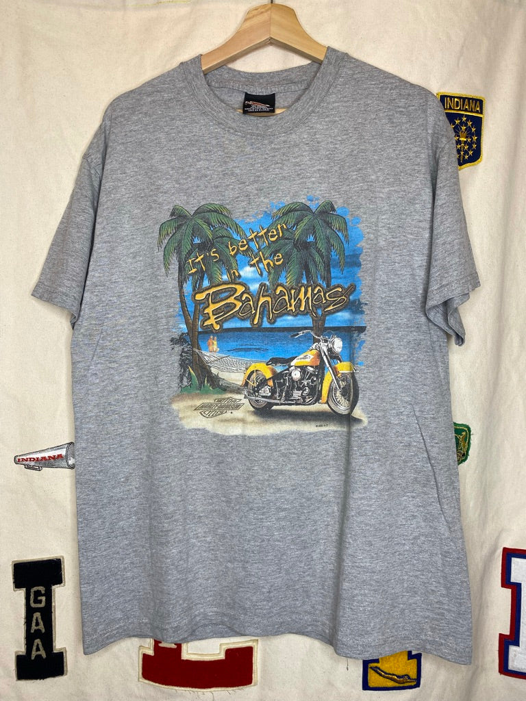 Vintage Harley Davidson Bahamas T-Shirt: L