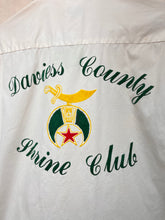 Load image into Gallery viewer, Vtg Loop Collar Daviess County Shrine Club Loop Collar Washington Dee Cee Shirt: Medium
