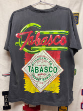 Load image into Gallery viewer, Vintage Tabasco Red Hot Sauce Neon Faded T-Shirt: XL
