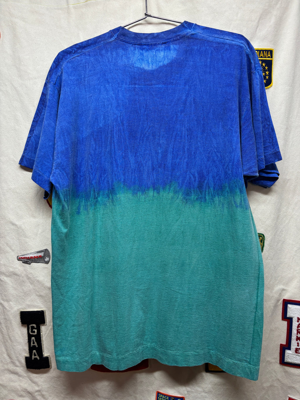Vtg Bugs Bunny Looney Toons Split Dye T-Shirt: XL