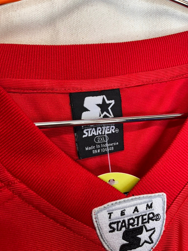 Vintage University of Georgia Bulldogs Red 1 Team Starter Football Jersey: 2XL