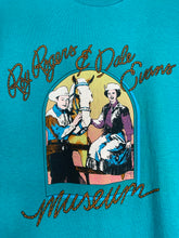 Load image into Gallery viewer, Vintage Roy Rogers Dale Evans Museum Teal T-Shirt: Small

