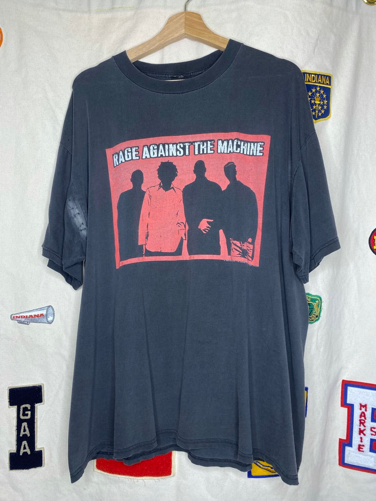 Vintage Rage Against the Machine Band T-Shirt: XL
