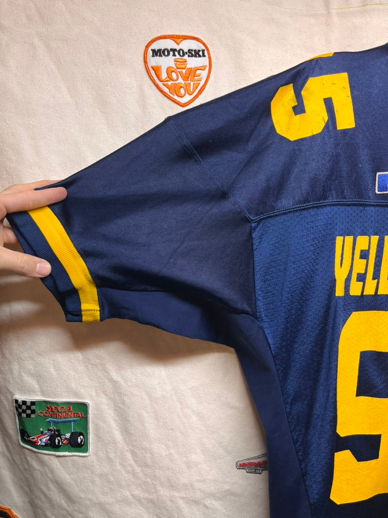 Vintage Georgia Tech Yellow Jackets Football Jersey 90's Russell USA 95 XXL