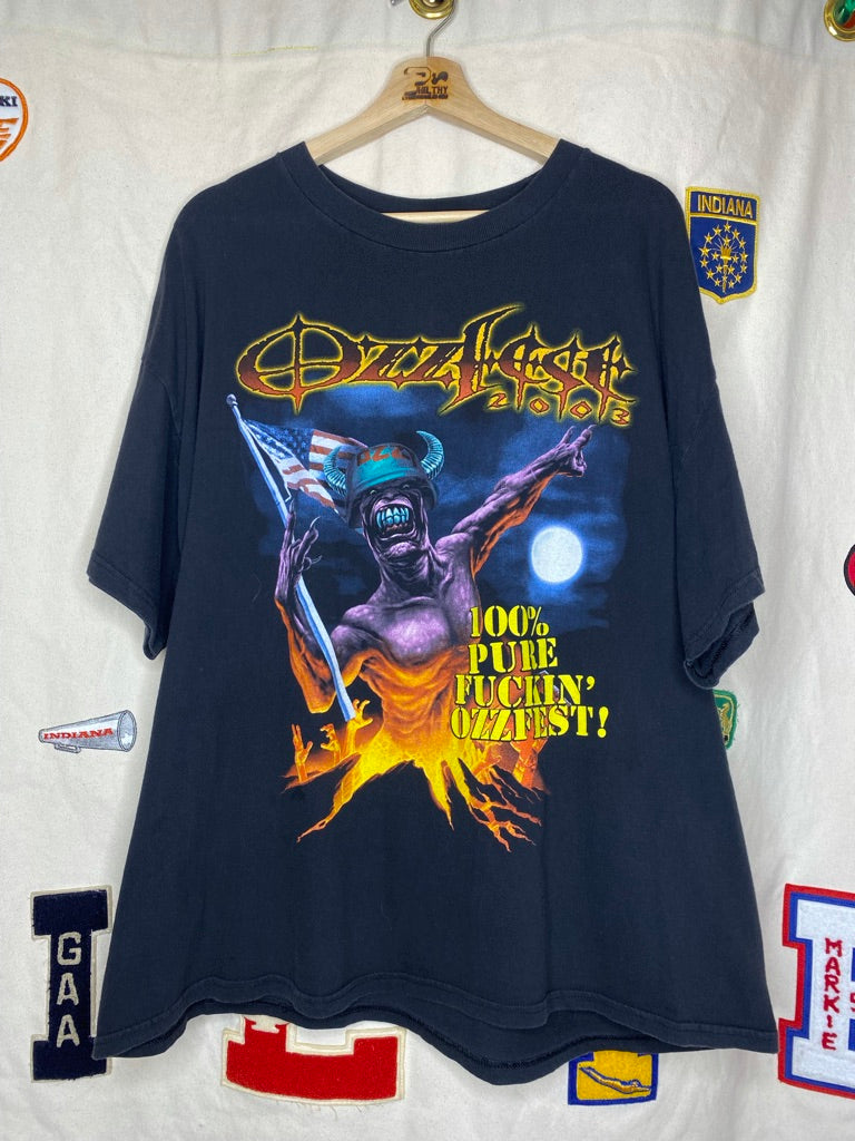 Vintage OZZFEST 2003 Music T-shirt: XL