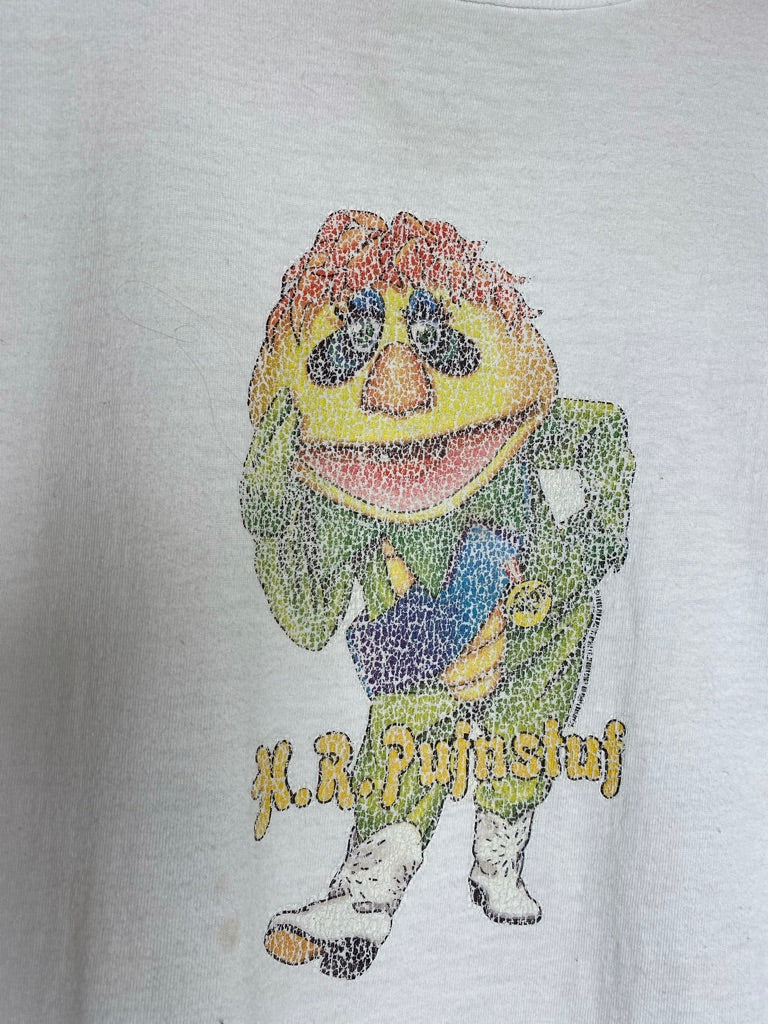Vintage H.R. Pufnstuf TV Show Promo White T-Shirt: L