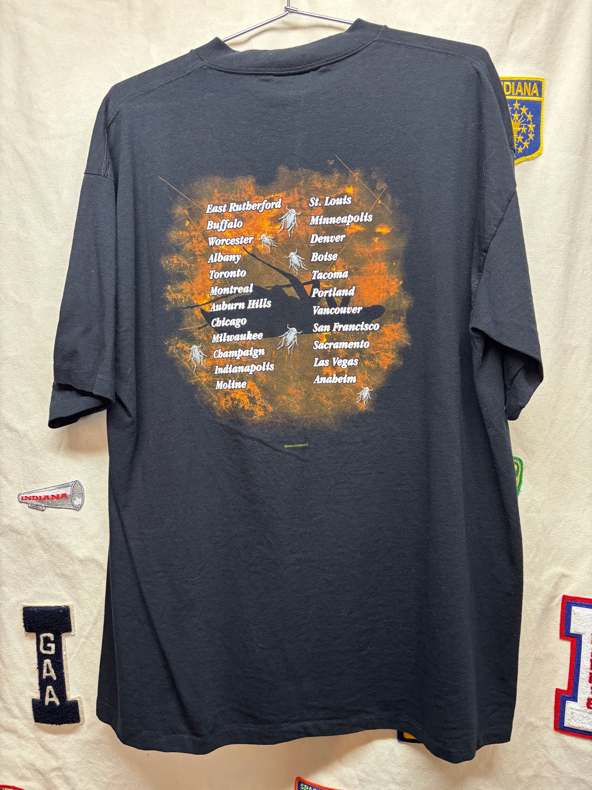 Vtg Papa Roach 2000 Tour Rock Band T-Shirt: XL – Philthy Vintage