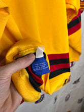 Load image into Gallery viewer, Vintage Chicago Blackhawks Rare Yellow Starter NHL Hockey Jersey: Large
