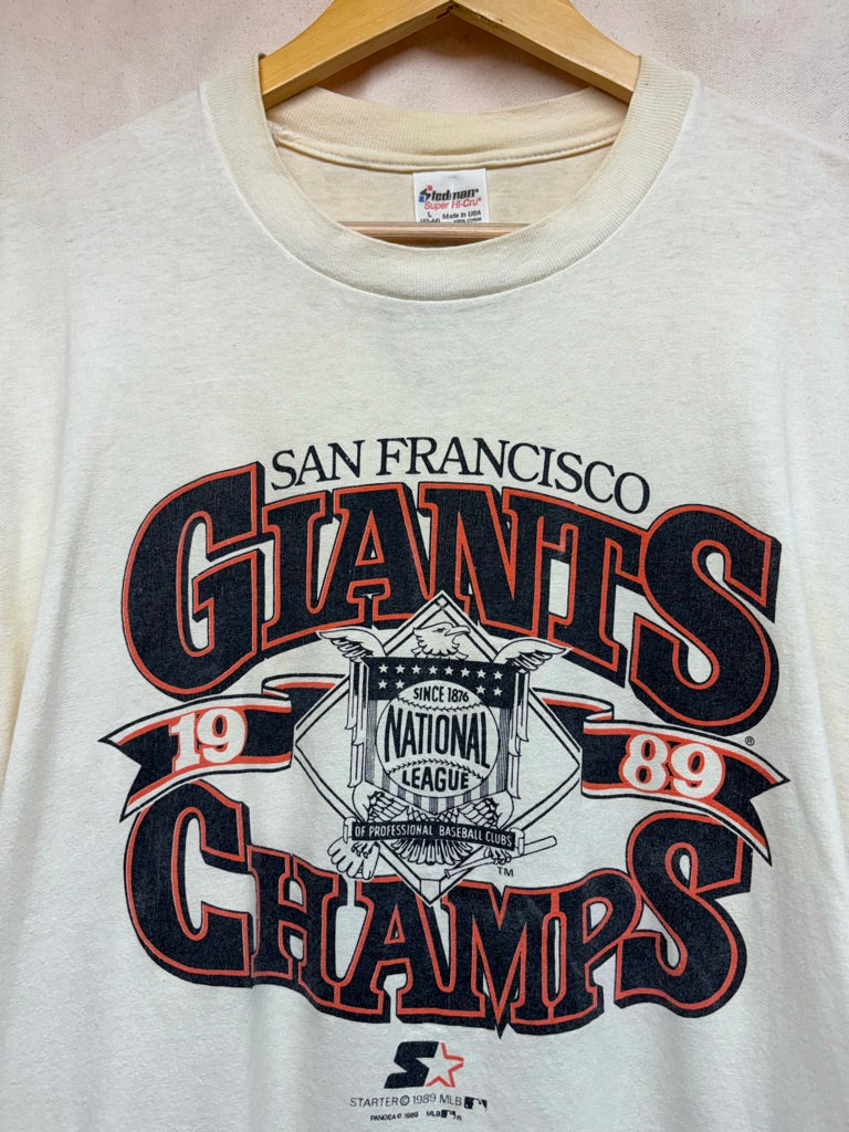 Vintage San Francisco Giants Starter T-Shirt: L