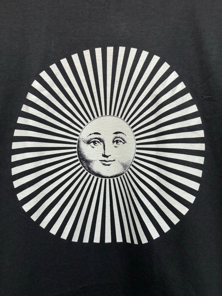 Vintage Fornasetti Sun Face Art Designer T-Shirt: XL