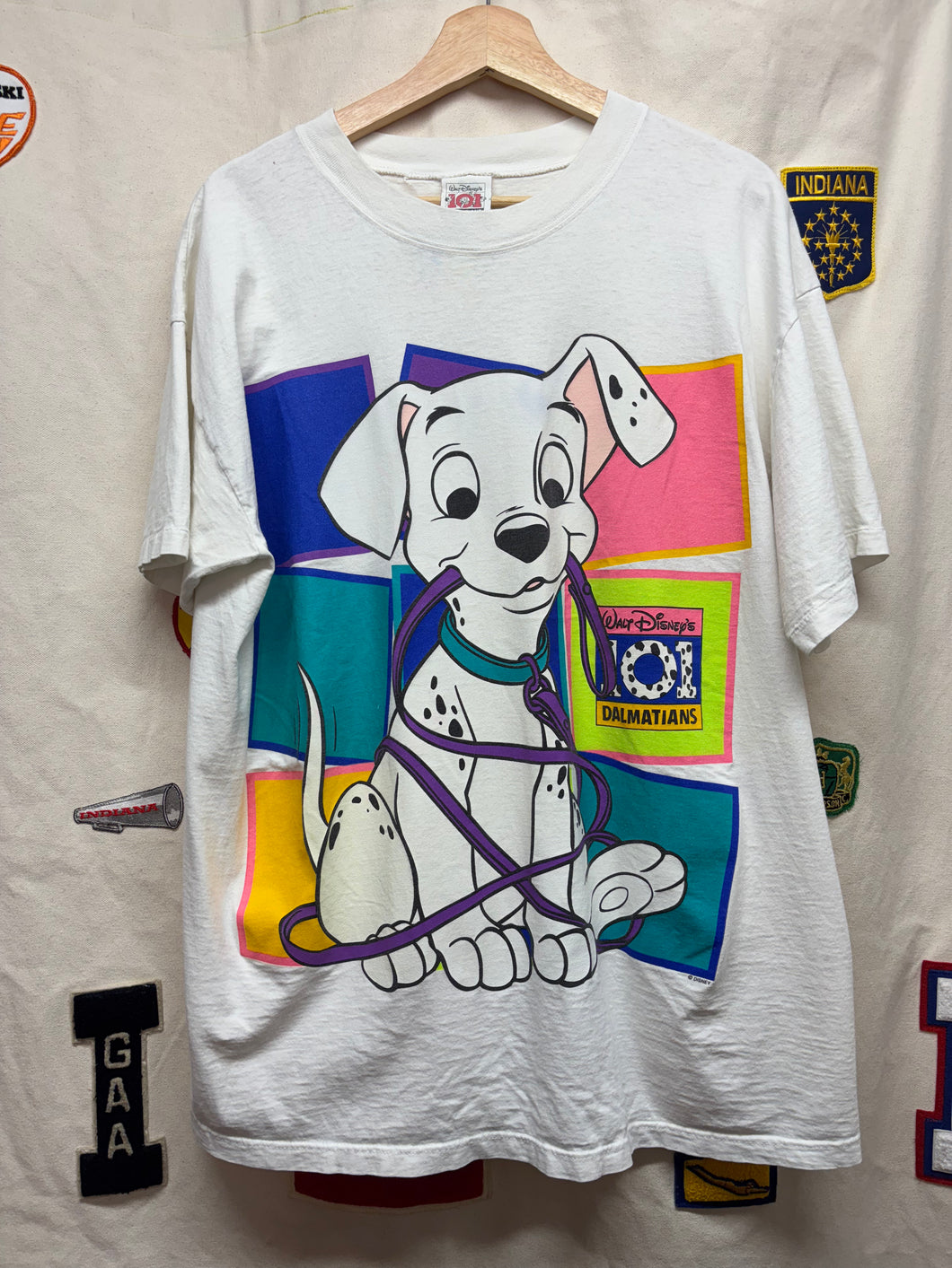 Vintage 101 Dalmatians Animation Movie T-Shirt: 2XL