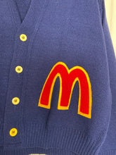 Load image into Gallery viewer, Vintage McDonalds Chenille Cardigan: L
