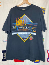 Load image into Gallery viewer, Vintage Miller Lite Bobby Rahal Indy Car Racing T-Shirt: XL
