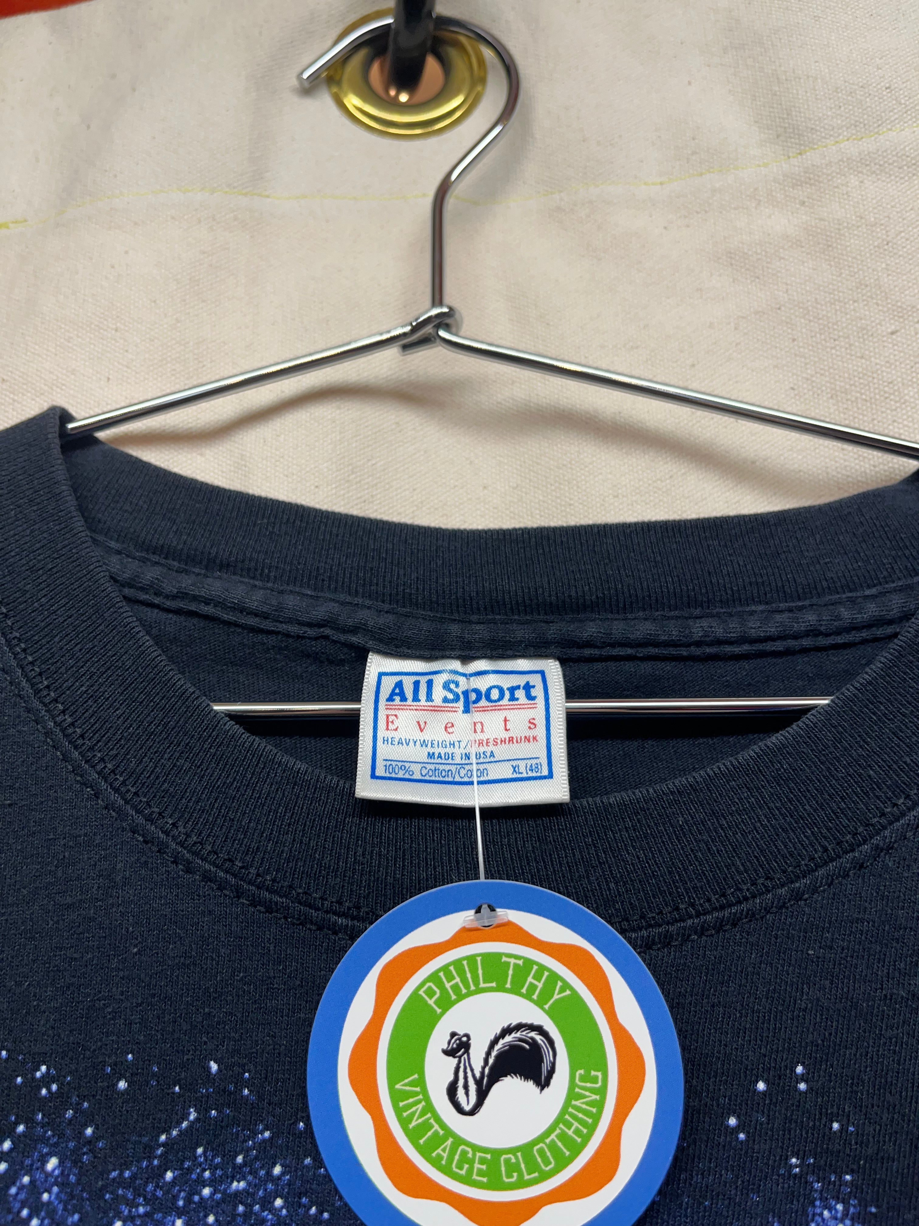 Vintage Kiss 2000 The Farewell Tour Conquering the World Concert Band Black T-Shirt: XL