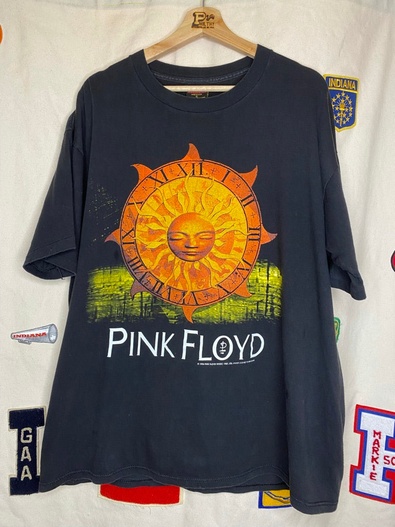 Vintage Pink Floyd Sun Dial Brockum 1994 Tour T-Shirt: XL