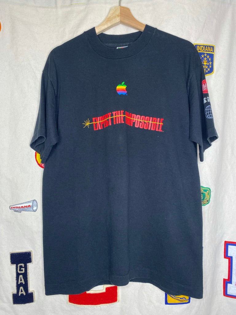 Vintage Apple Computers Mission Impossible Movie Promo T Vintage Apple Computers Mission Impossible Movie Promo T