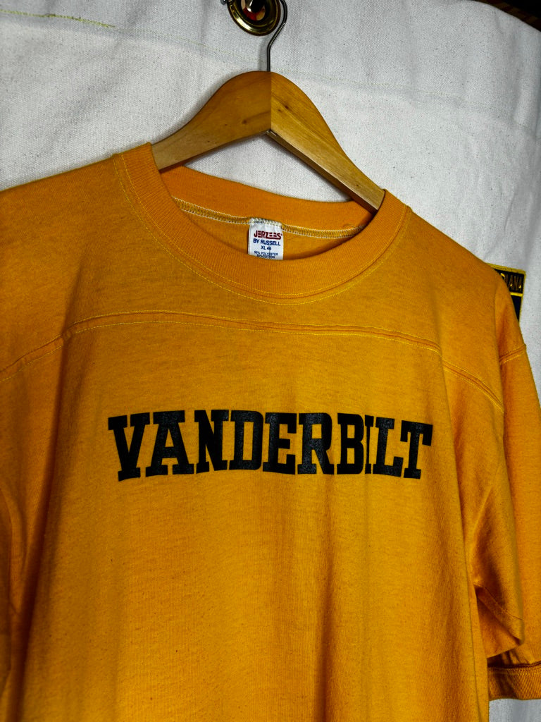 Vintage Vanderbilt College T-Shirt: XL