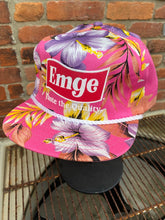 Load image into Gallery viewer, Vintage Floral Emge Meats Snapback Hat.
