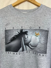 Load image into Gallery viewer, Vintage Eeyore The Magic of Dreams Grey Sweatshirt: Large
