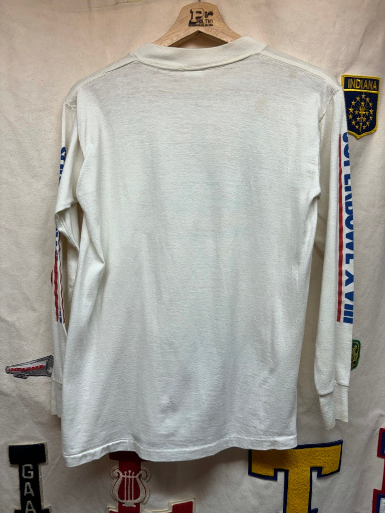Vintage Superbowl XVIII Long Sleeve T-Shirt: Youth XL