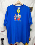 Vtg Blink 182 Blue Rabbit Y2K 2000 Band T-Shirt: XL