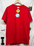 Vtg Blink 182 "B" Punk Rock Band Shirt Red Large