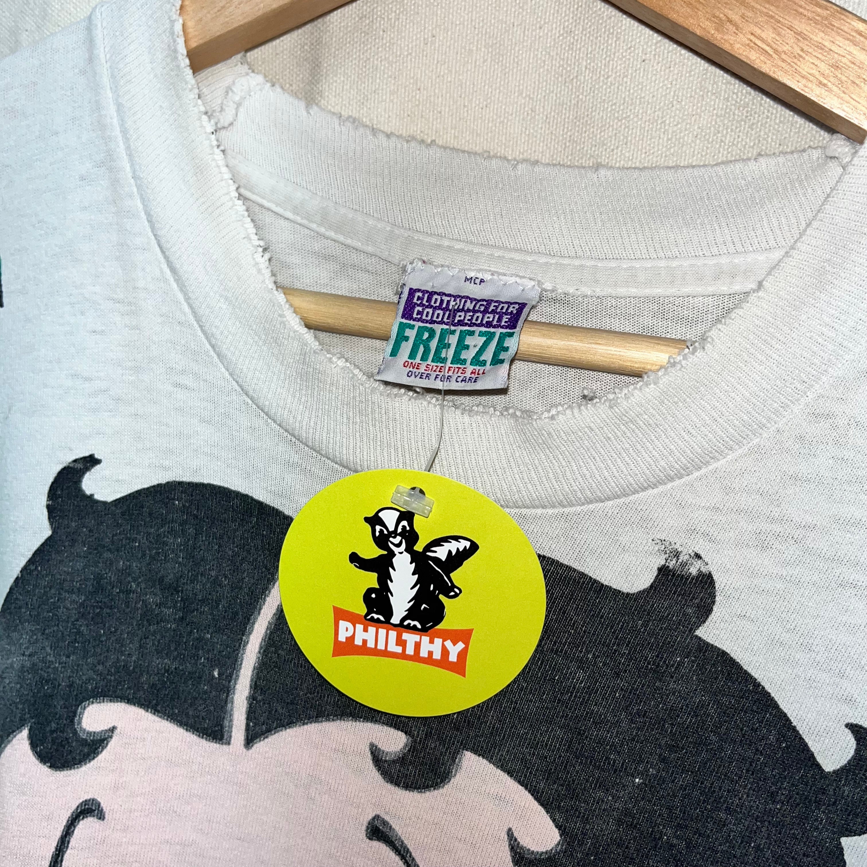 Vtg 1993 Betty Boop Beach Babe Freeze XXL All Over Print Shirt