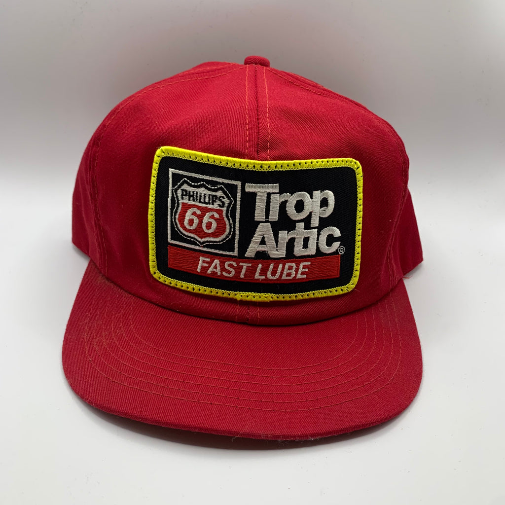 Vintage Phillips 66 Fast Lube Automotive Snapback Hat