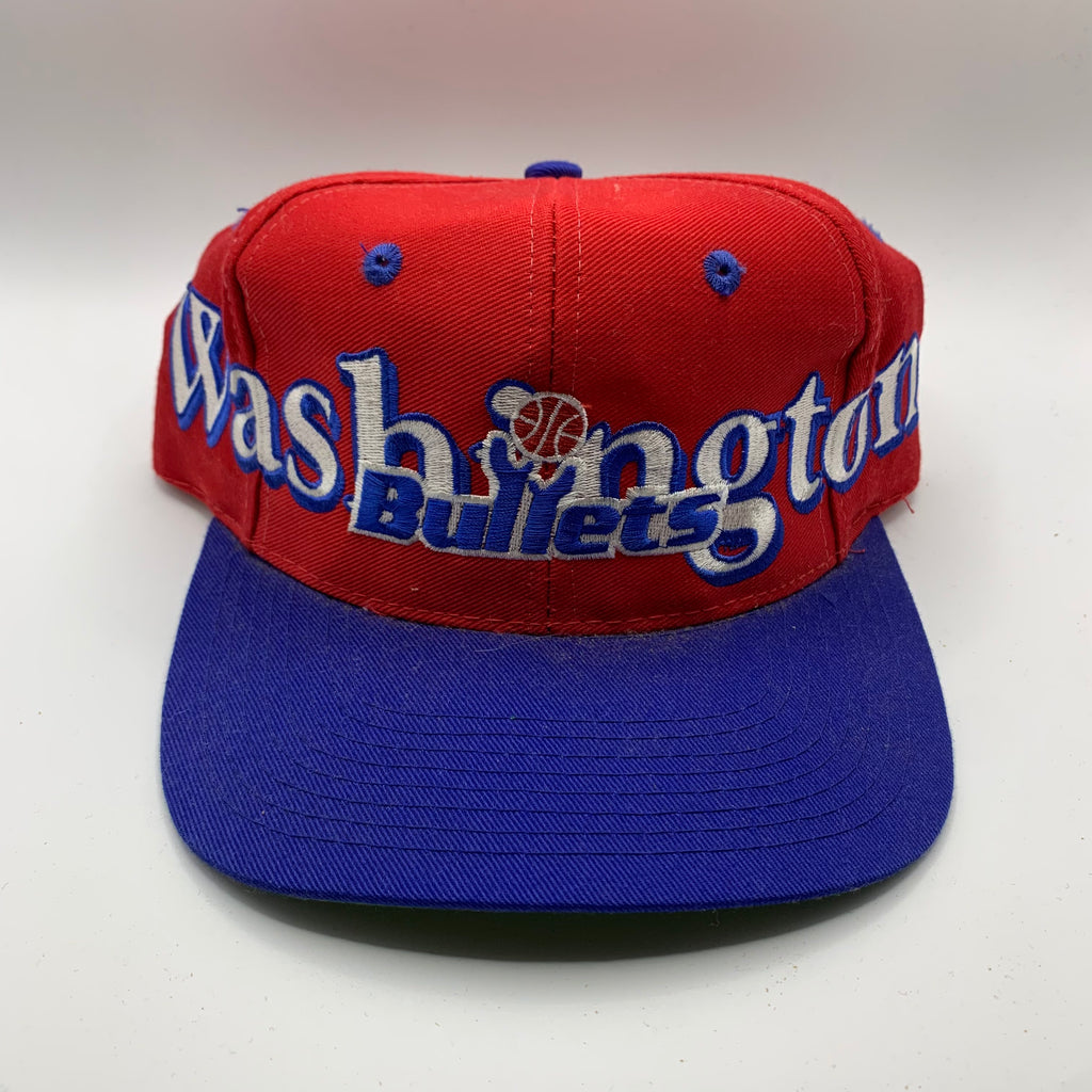 Vintage Logo 7 Washington Bullets NBA Basketball Snapback hat