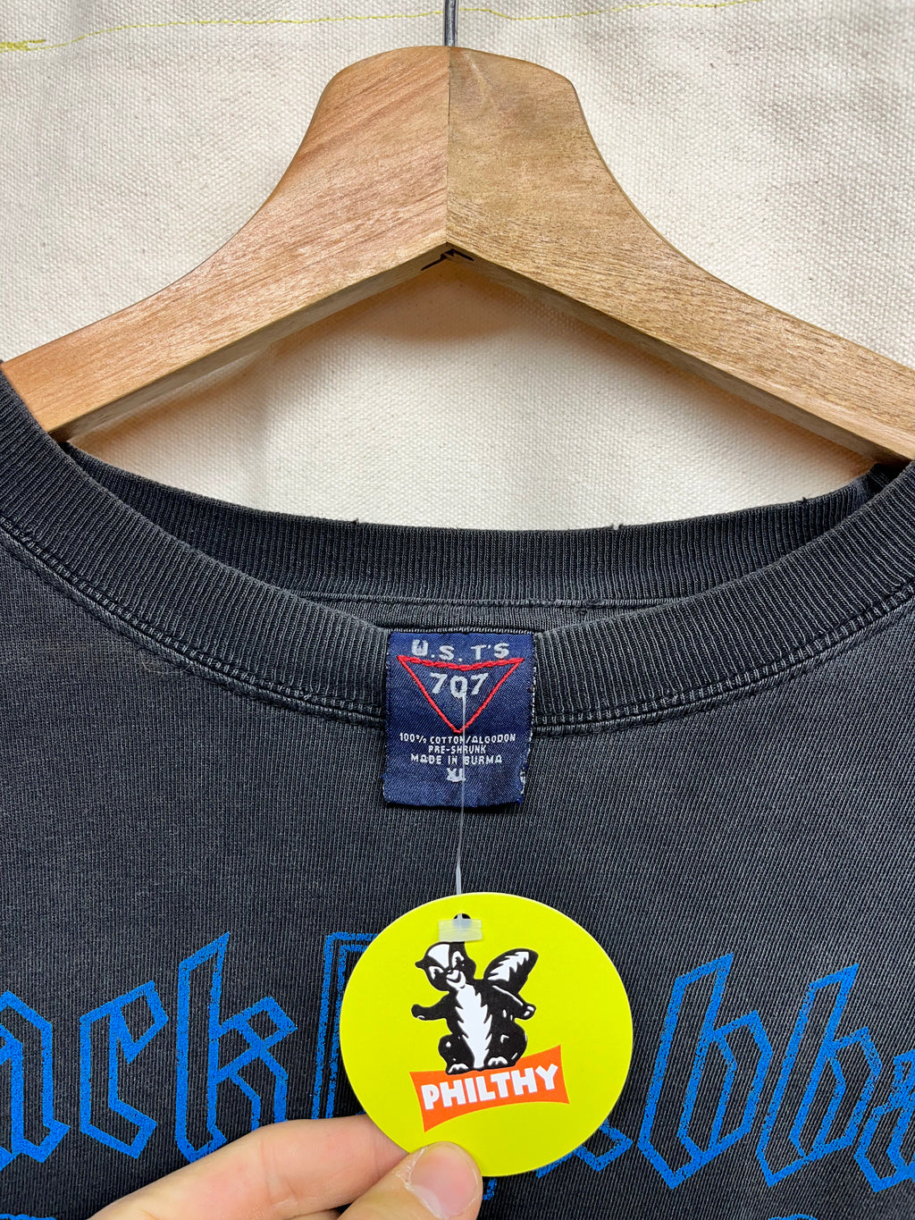 Vintage Black Sabbath 666 Ozzy U.S. T's 707 Band T-Shirt: XL