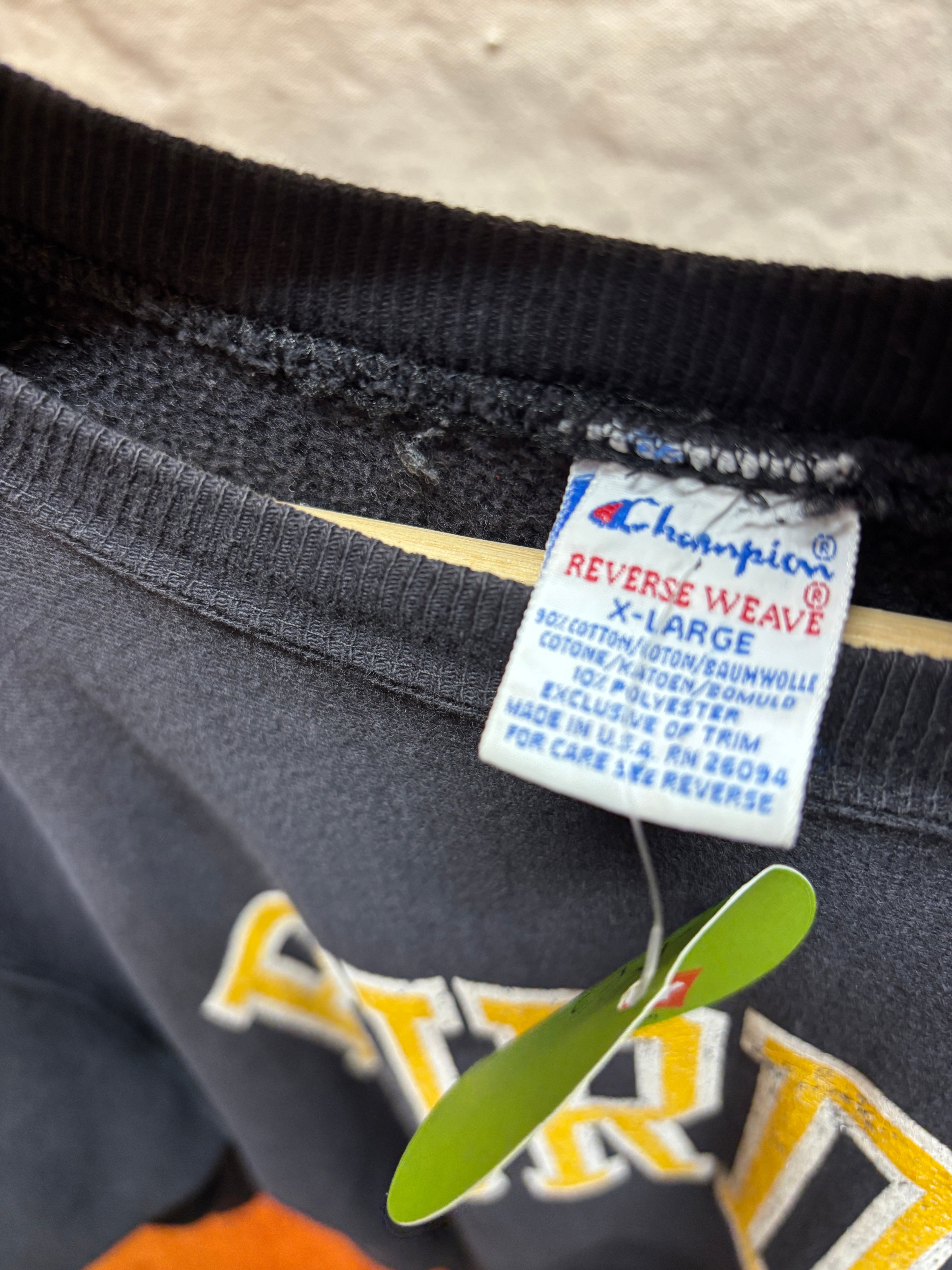 Vtg Purdue Champion Reverse Weave Crewneck Sweatshirt: XL