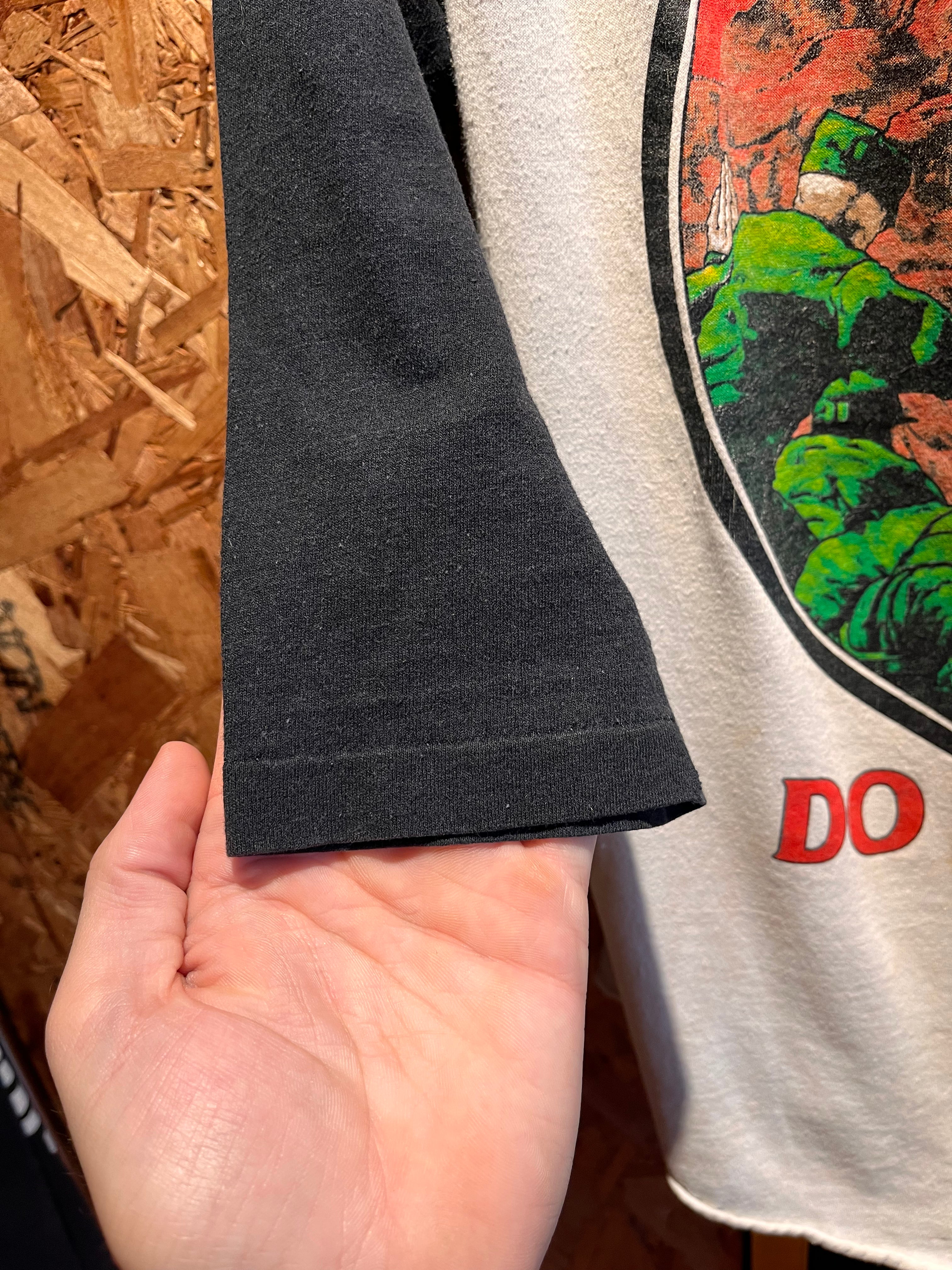 Vintage Testament Do or Die Military Graphic 80's Raglan Band T-Shirt: XL