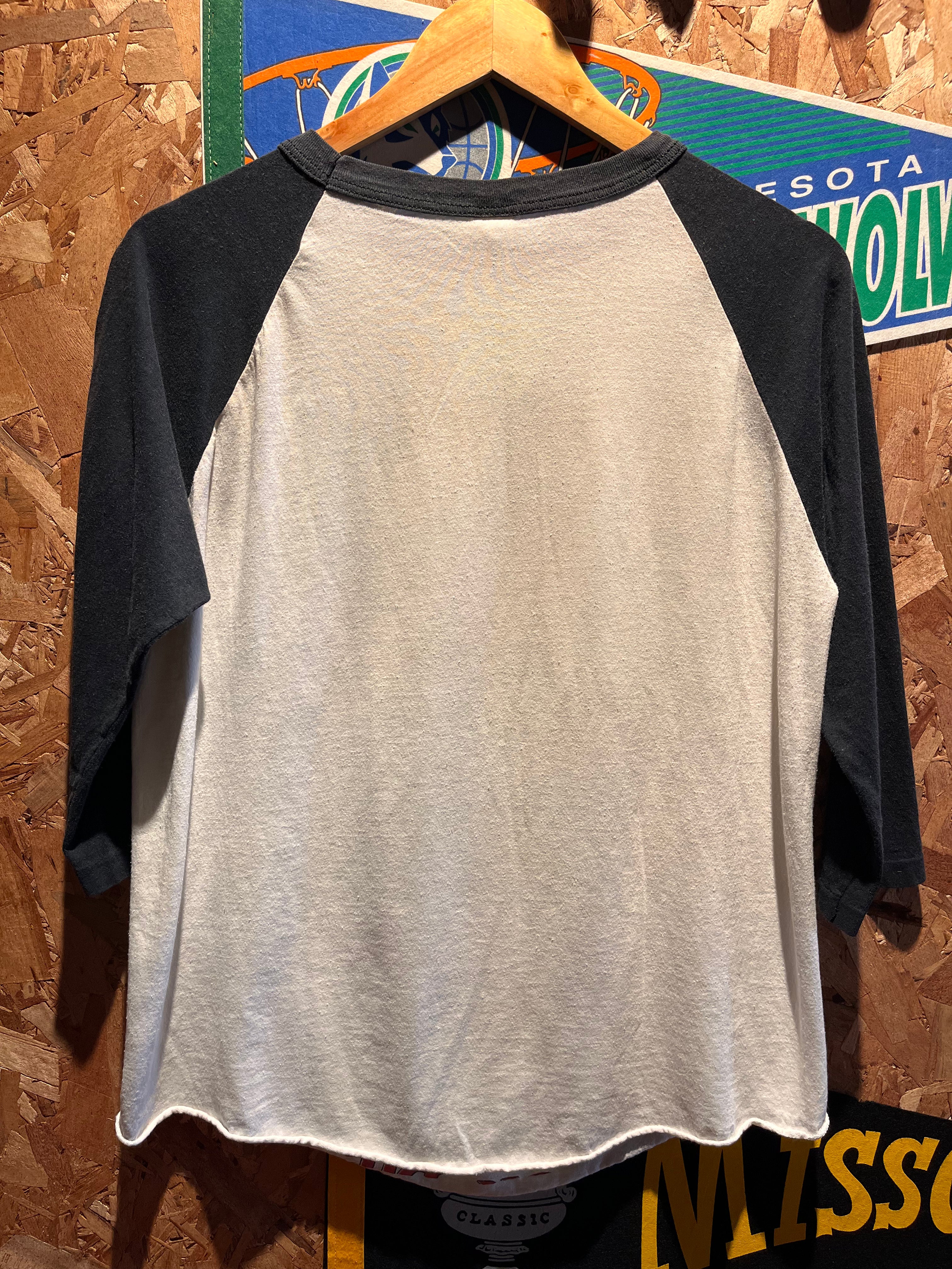 Vintage Testament Do or Die Military Graphic 80's Raglan Band T-Shirt: XL