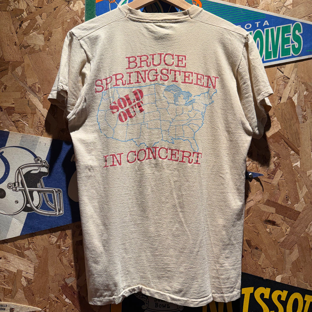 Vintage 80s Bruce Springsteen & The Street Band Sold Out America Tour: M/L