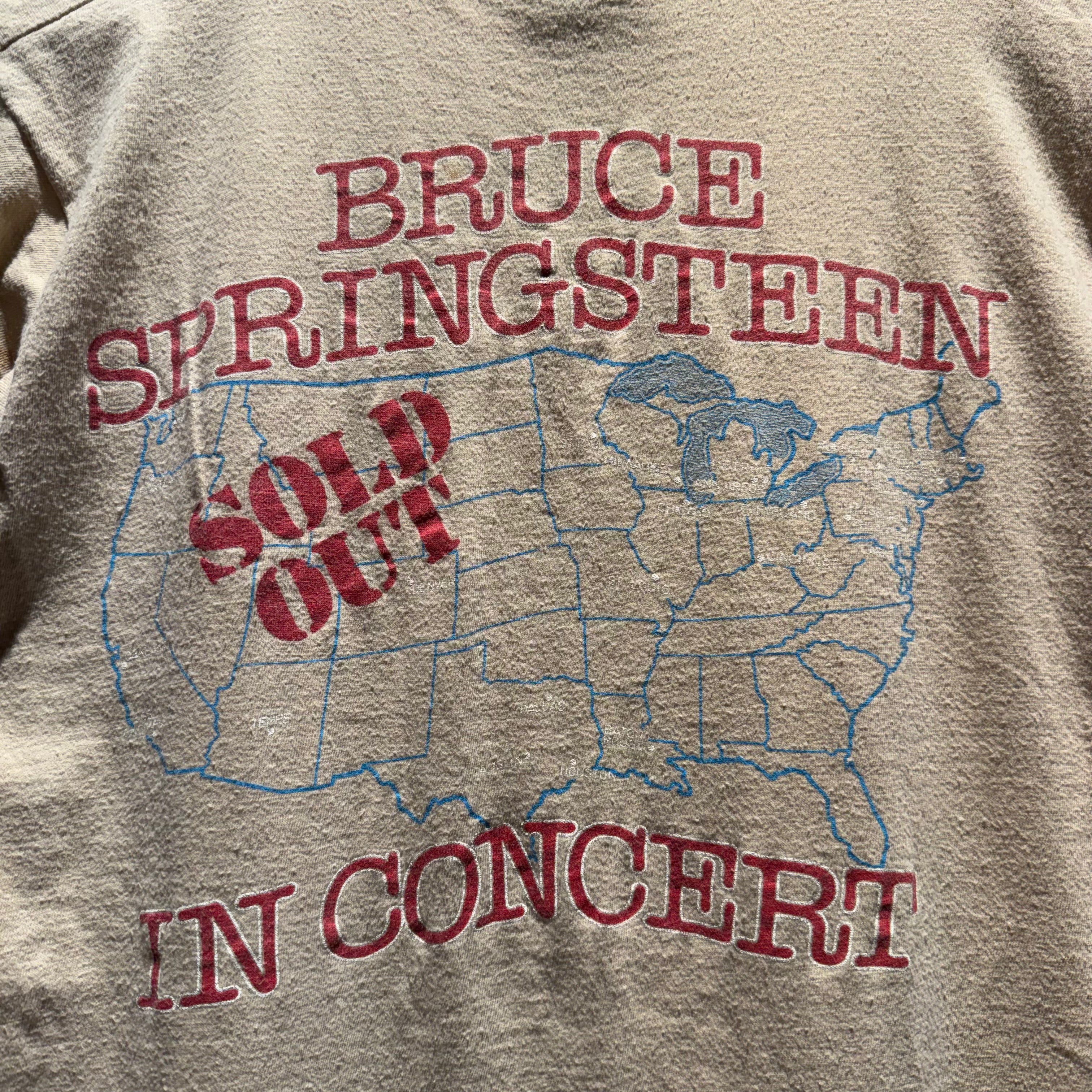 Vintage 80s Bruce Springsteen & The Street Band Sold Out America Tour: M/L