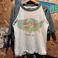 Vintage 80s The Who Band Tour T-Shirt: M/L