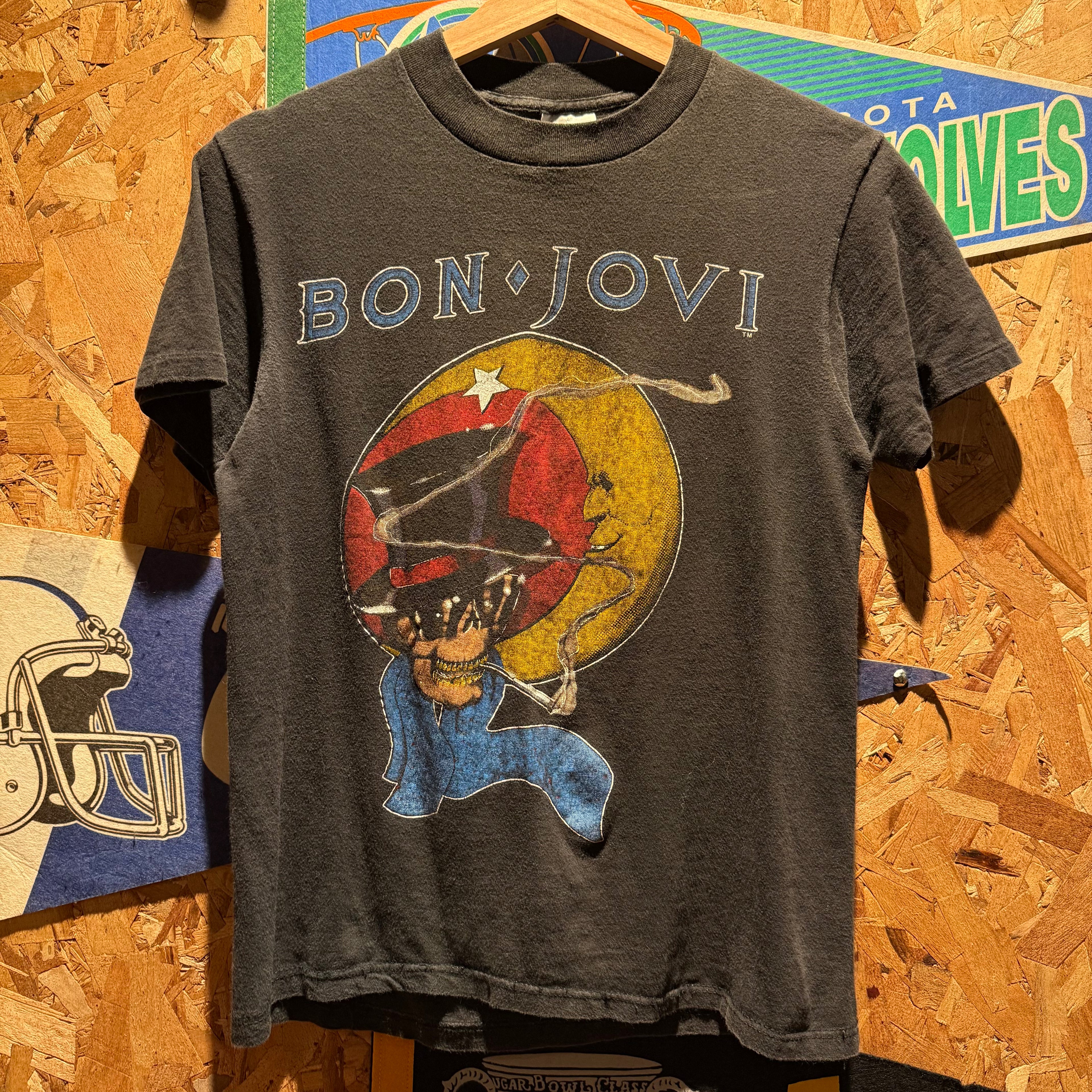 Vintage Bon Jovi Band T-Shirt: S/M