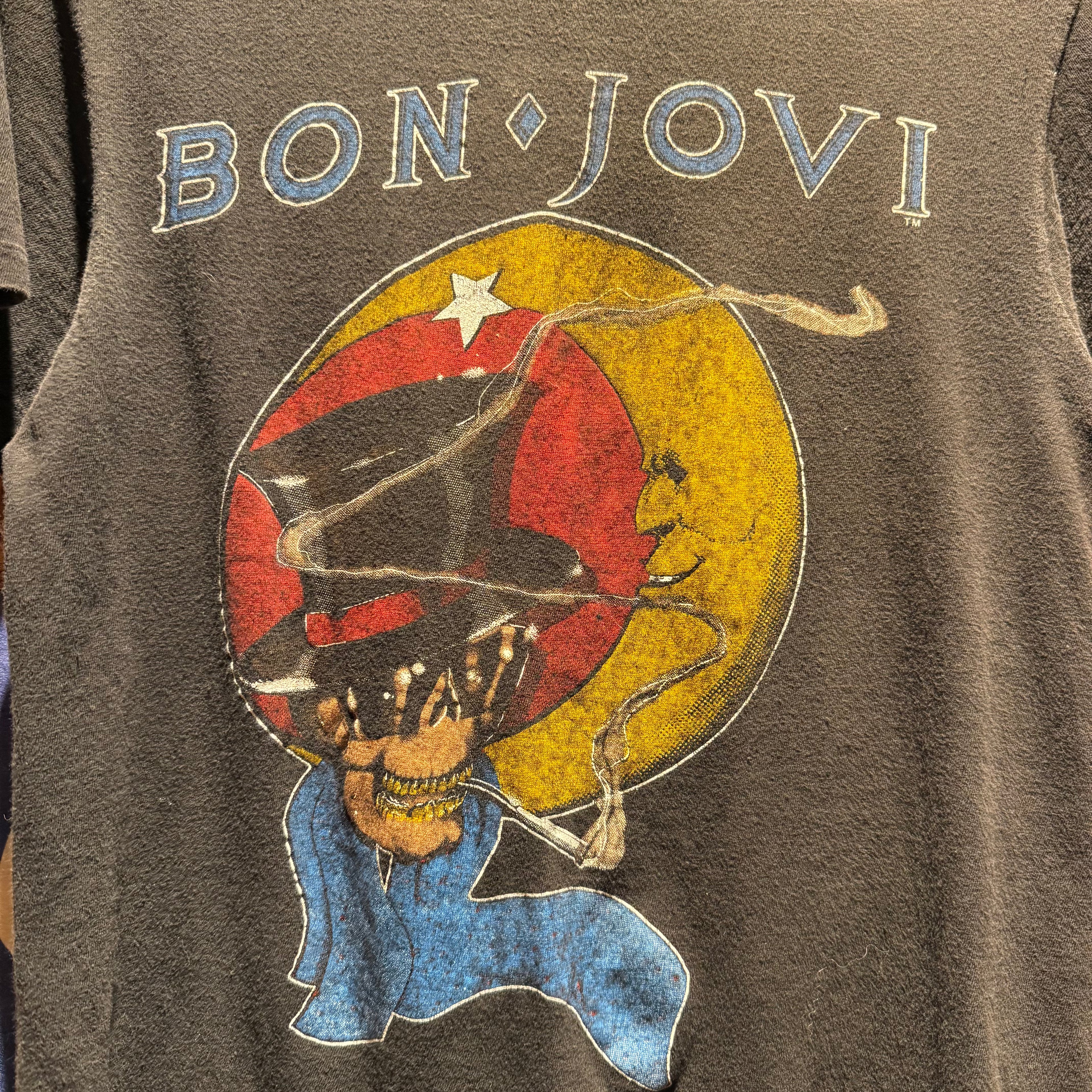 Vintage Bon Jovi Band T-Shirt: S/M