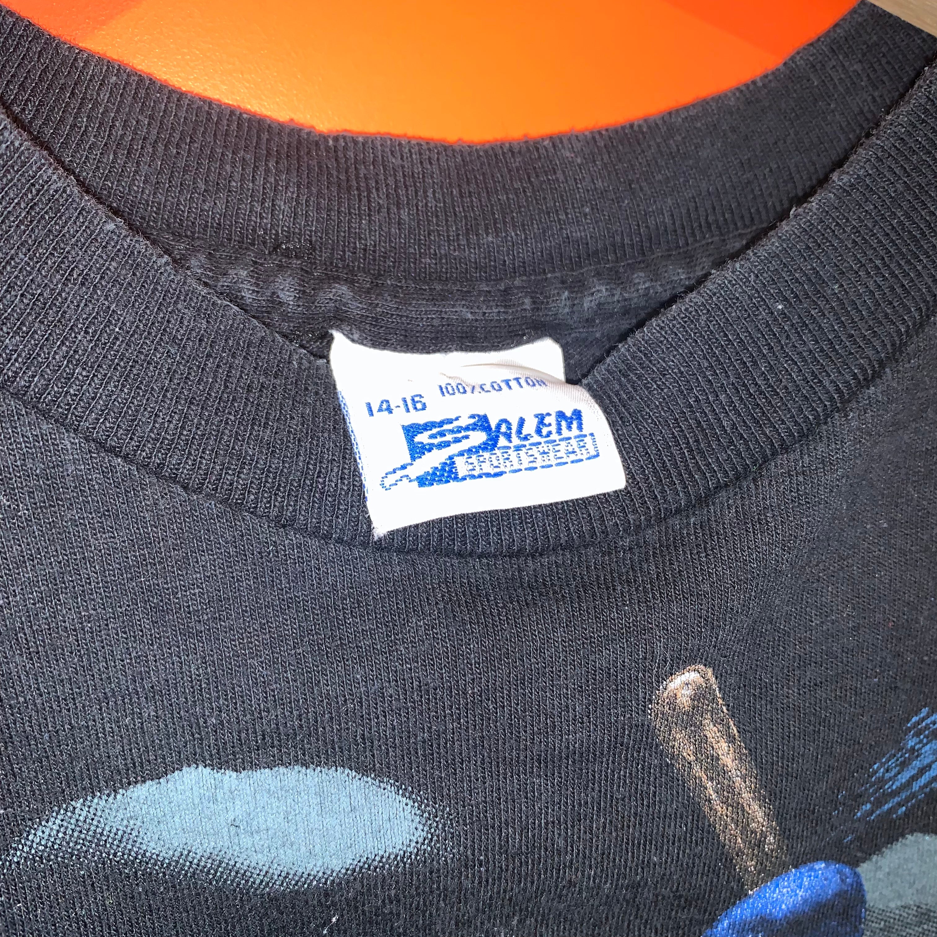 Vintage Don Mattingly Salem Sportswear New York Yankees Baseball Shirt 14-16