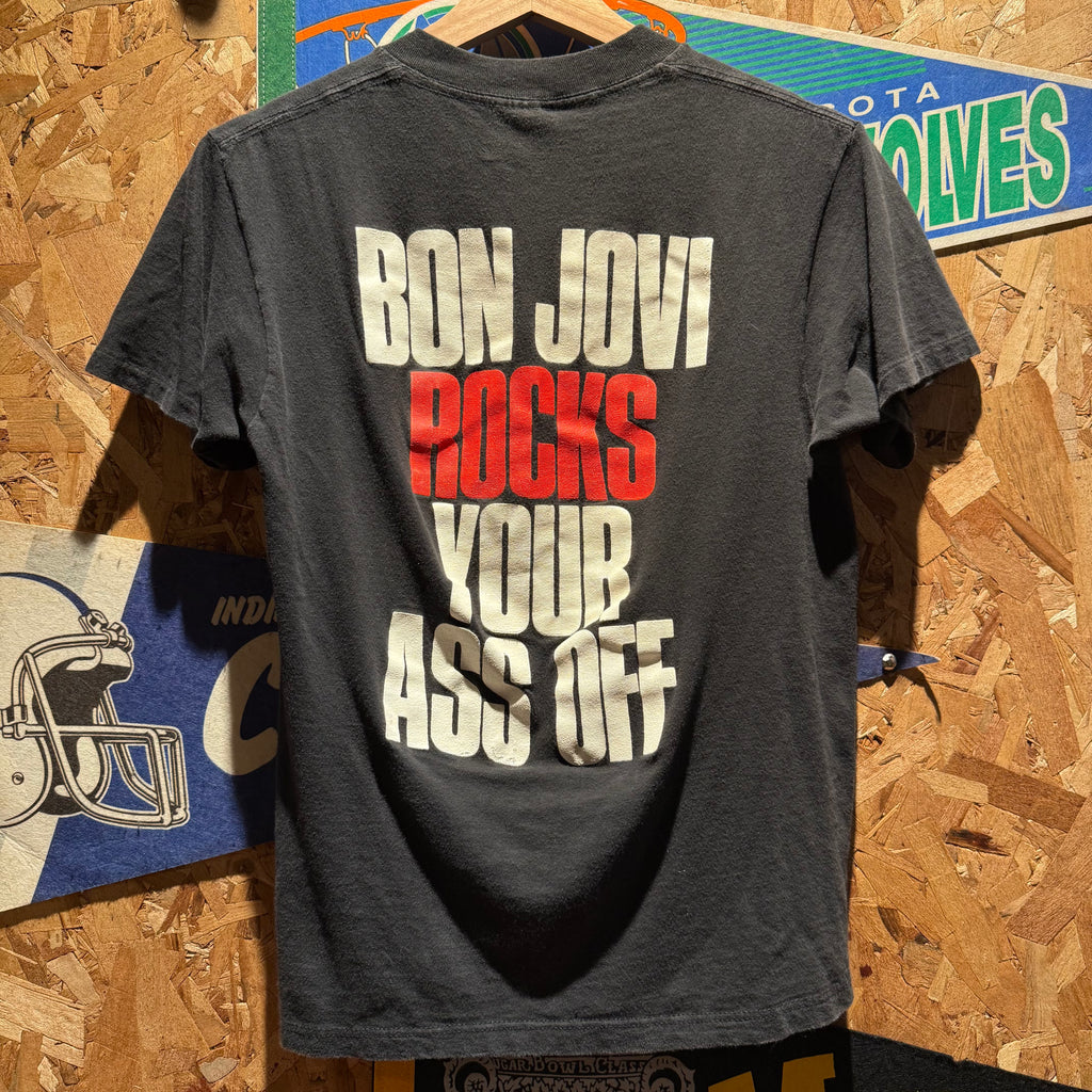 Vintage Bon Jovi Band T-Shirt: S/M