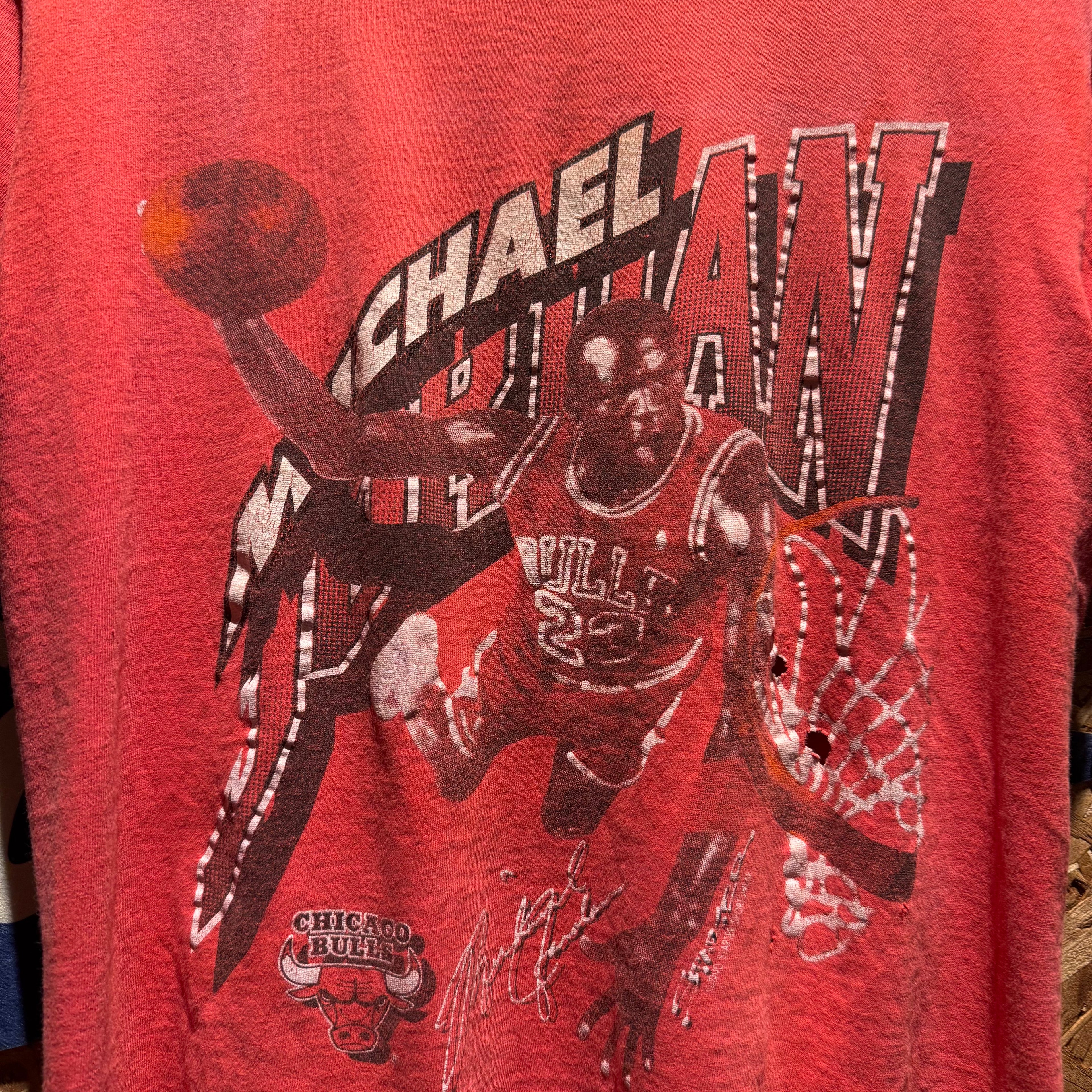 Vintage NBA Michael Jordan Chicago Bulls T-Shirt: S/M