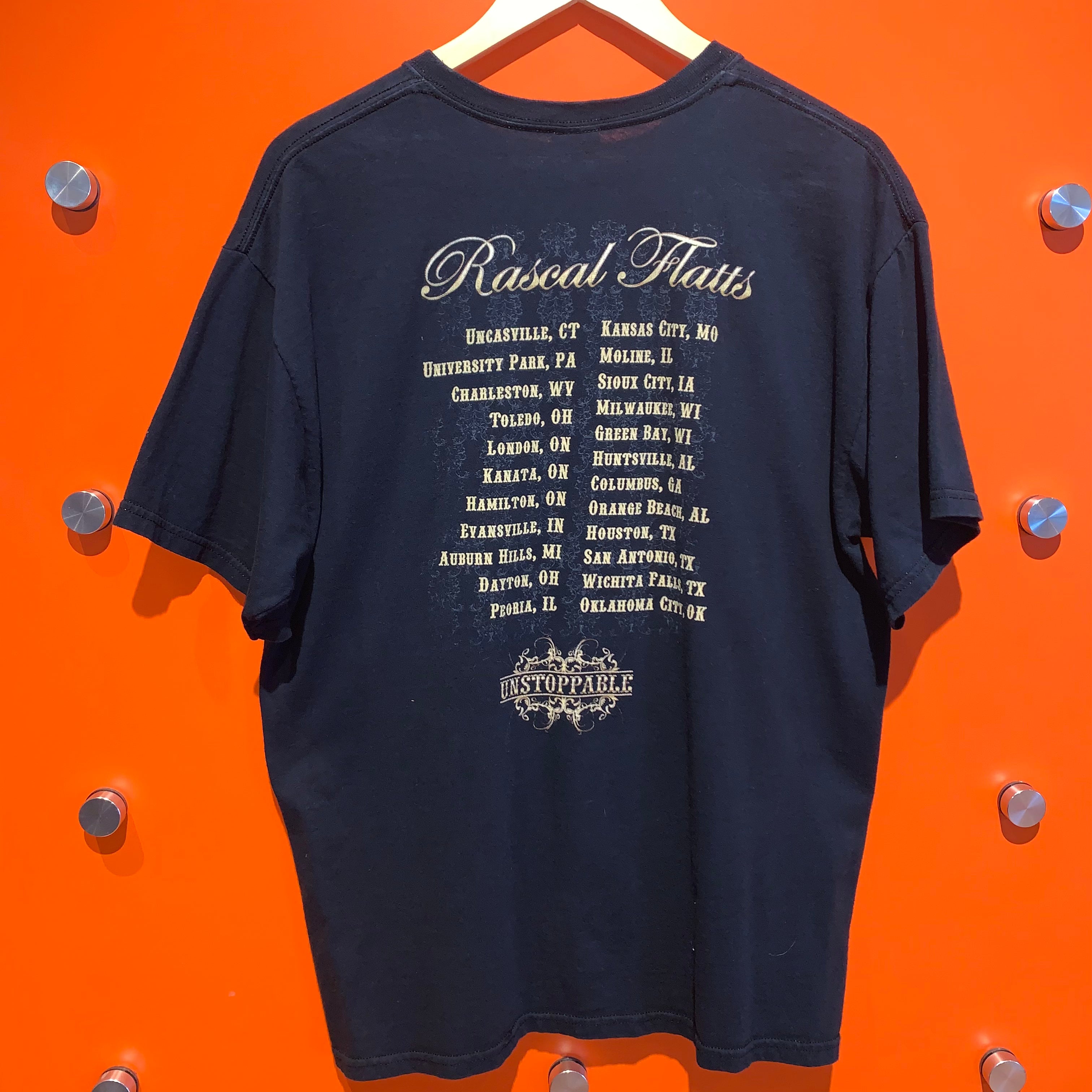 Rascal Flatts Unstoppable Band Music Tour Shirt Large