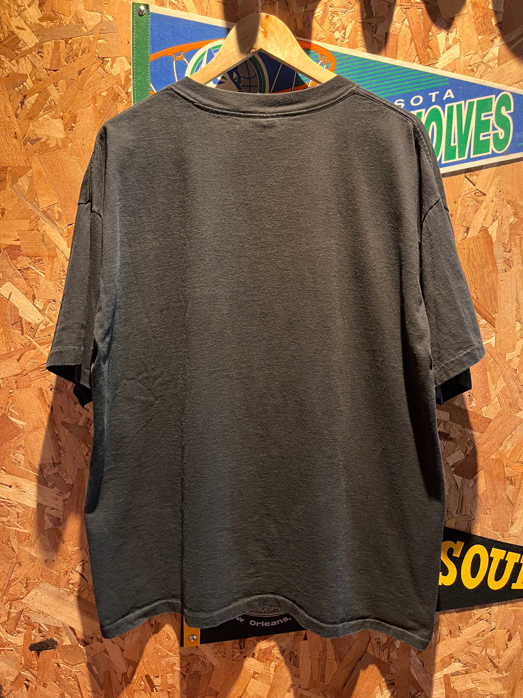 VIntage Dallas Cowboys Back 2 Back Super Bowl Rings Salem Black T-Shirt: XL