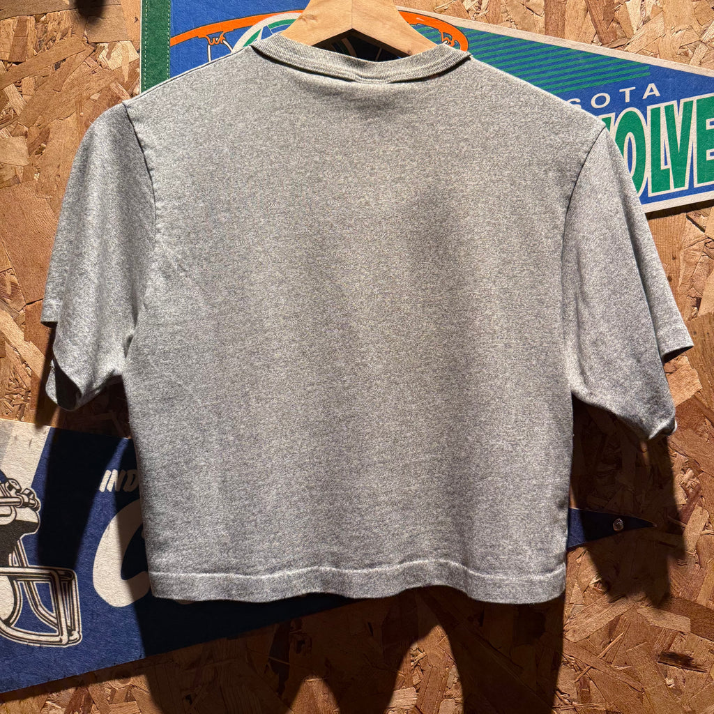 Vintage Cropped Murray State University T-Shirt: M