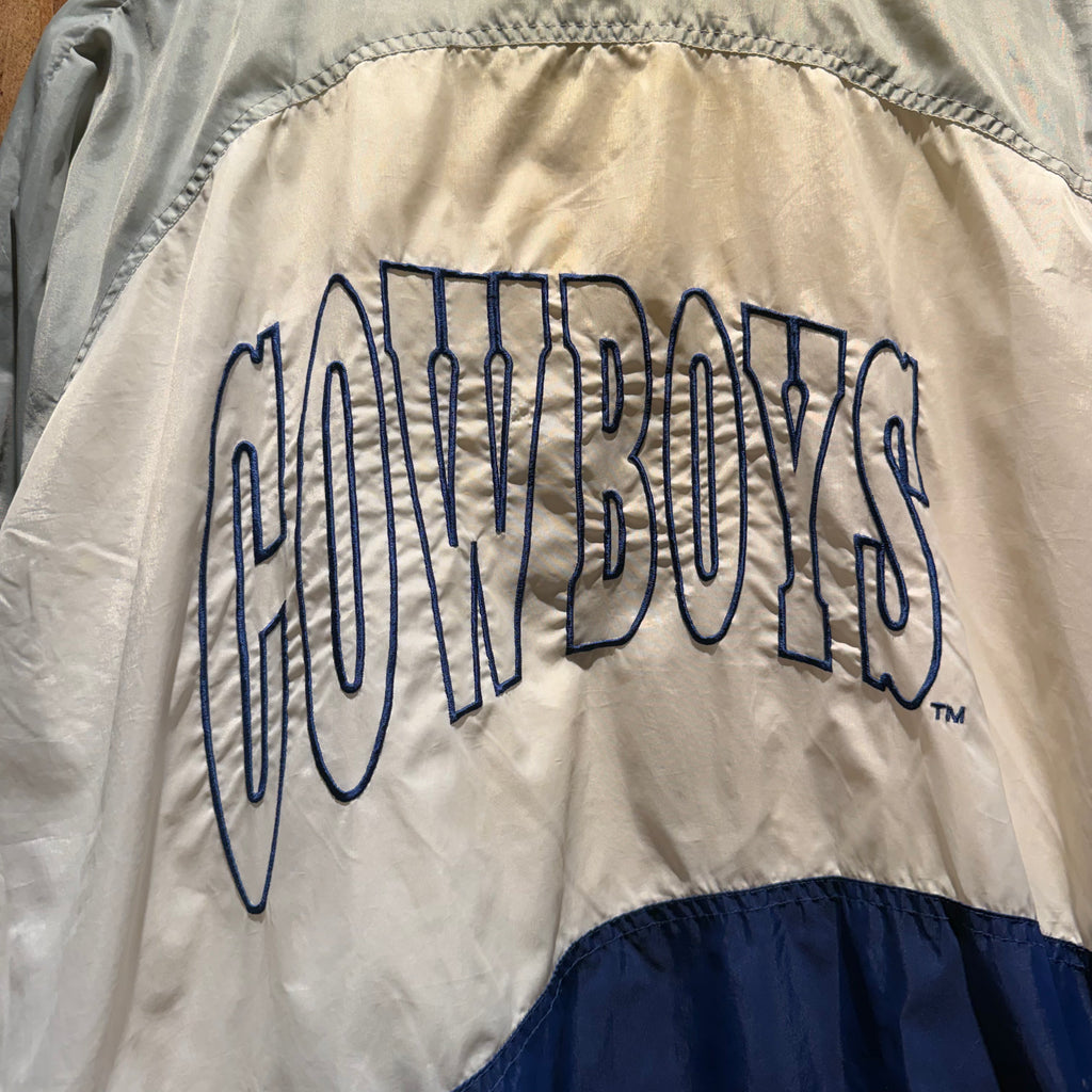 Vintage NFL Pro Line Apex One Dallas Cowboys Track Sport Jacket: L