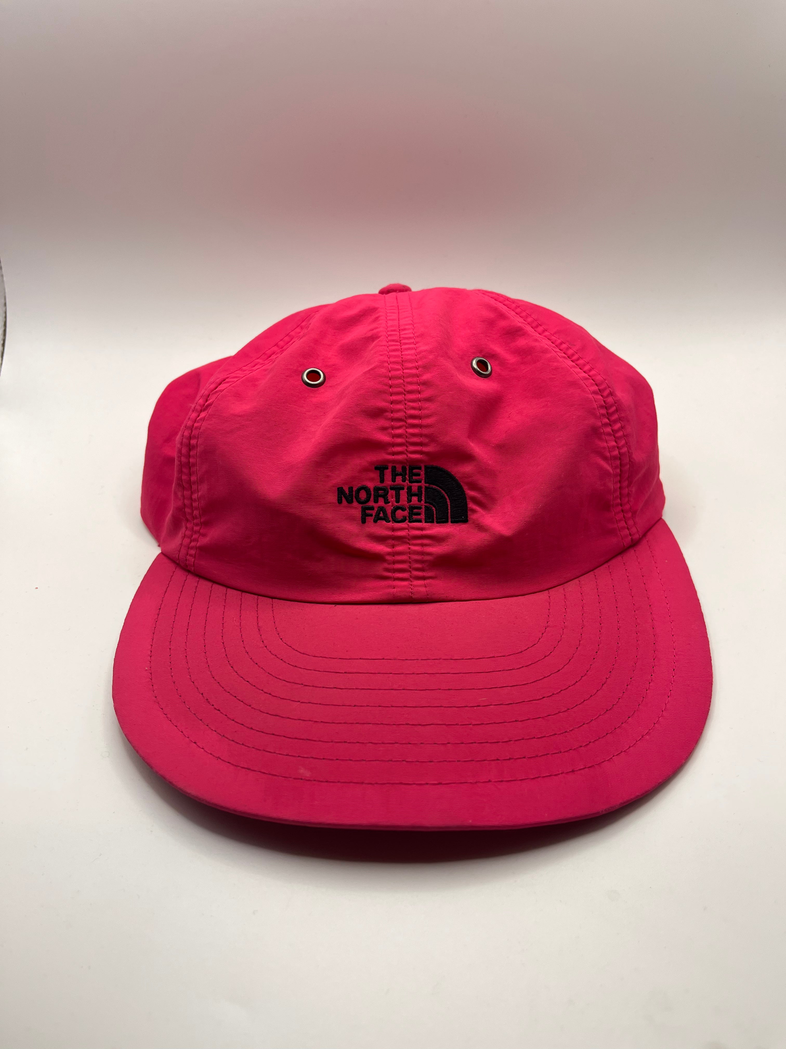 Vintage The North Face Pink Nylon Tech Strapback Hat