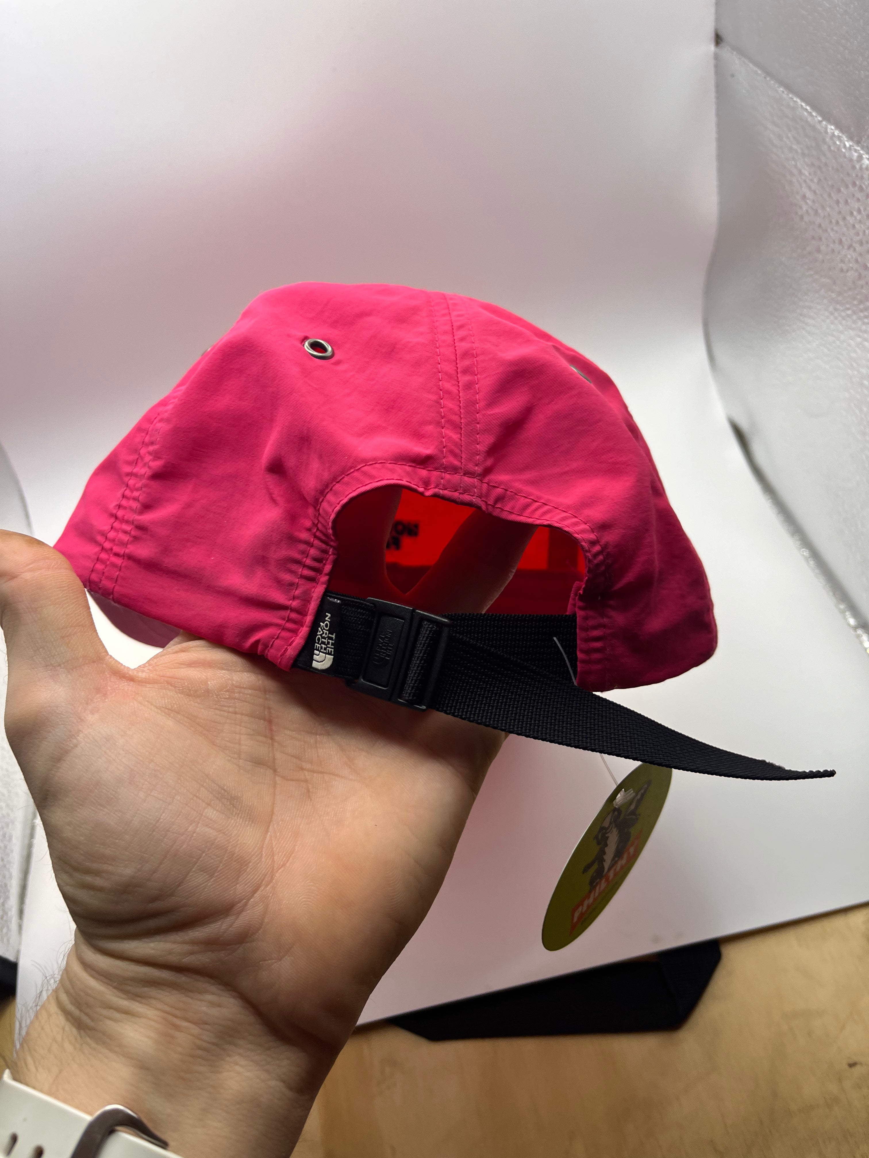 Vintage The North Face Pink Nylon Tech Strapback Hat