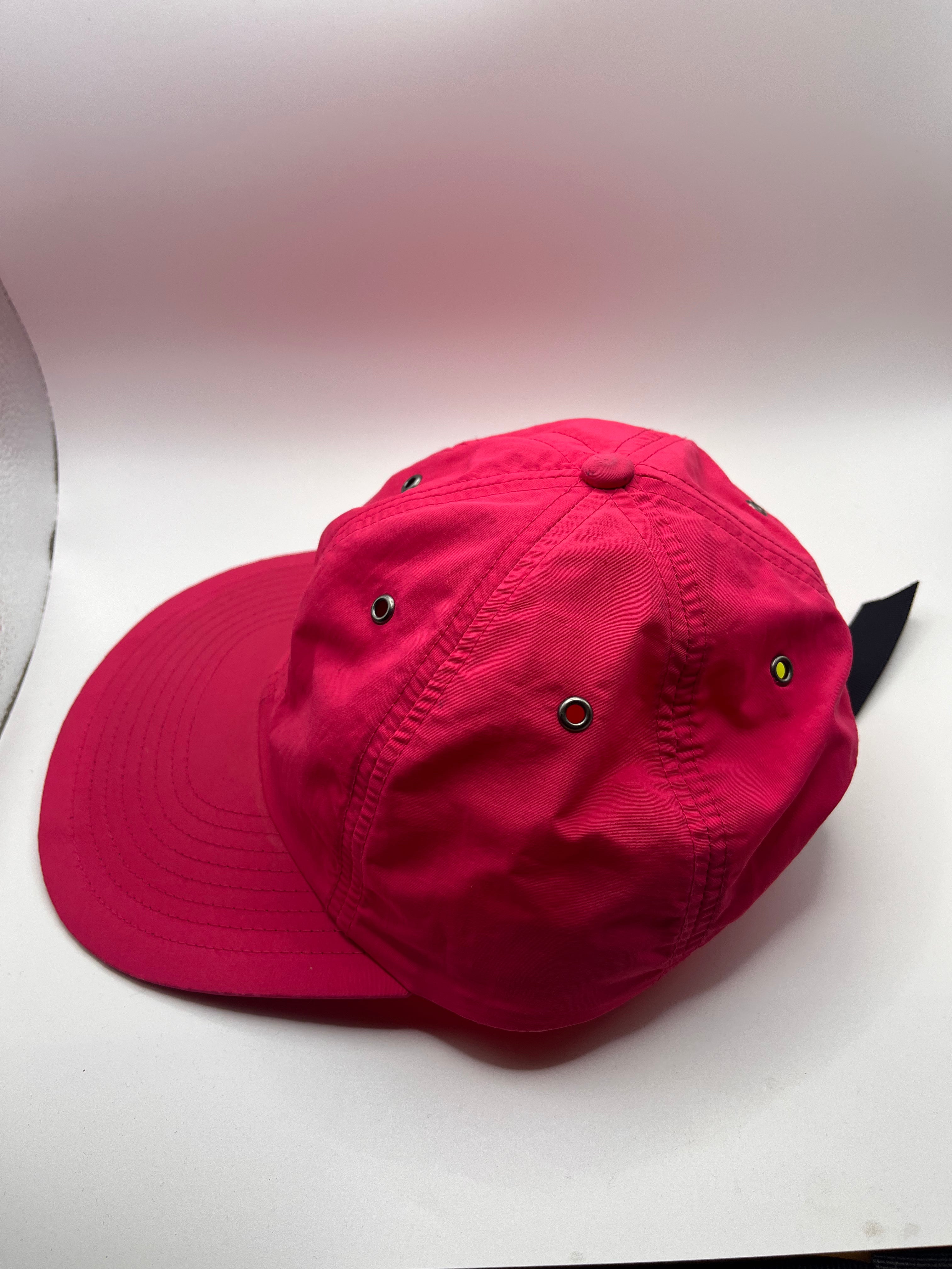 Vintage The North Face Pink Nylon Tech Strapback Hat